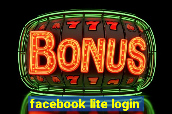 facebook lite login